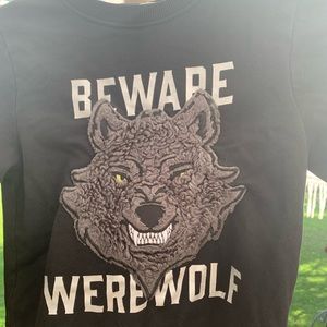 Boy’s werewolf crewneck